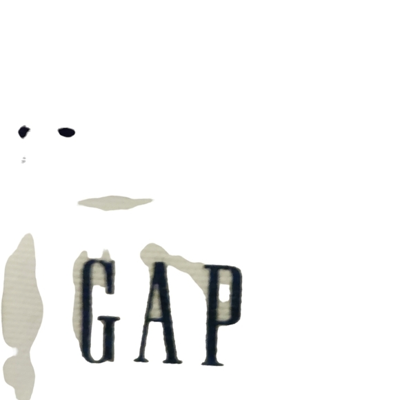 Gap navy blue white sleeveless v-neck mid dress - Picture 5 of 11